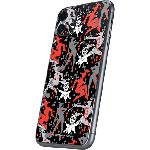 DC Comics Harley Quinn All Over Print iPhone 11 Skin